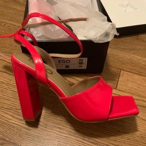 Brand new red heels